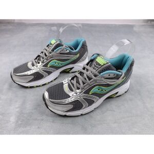 Saucony Oasis Running‎ Shoes Women's Size 8.5 Gray/Multi Color GRID Sneakers
